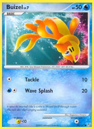 Buizel (92) - Supreme Victors