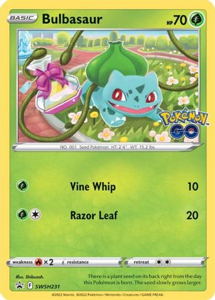 Bulbasaur (SWSH231) Holofoil - Black Star Promos