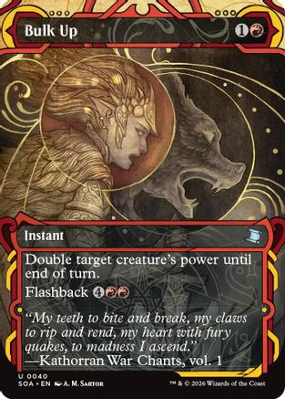 Bulk Up (040) Foil - Secrets of Strixhaven: Mystical Archive