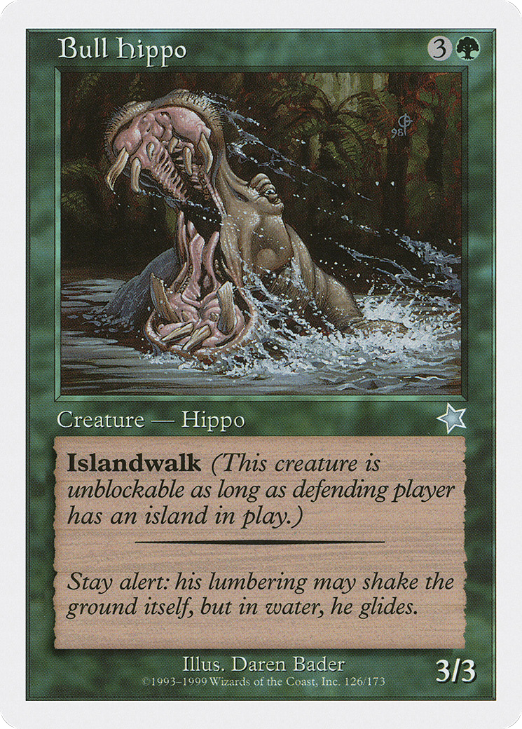 Bull Hippo (126) - Starter 1999