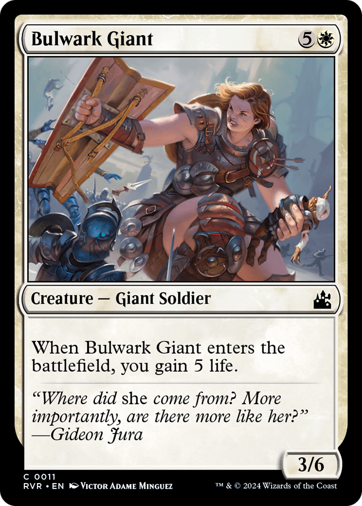 Bulwark Giant (011) Foil - Ravnica Remastered