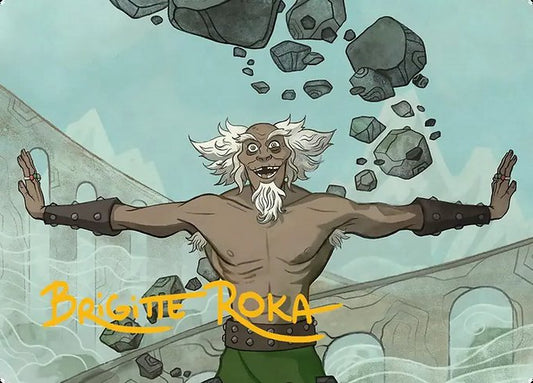 Bumi, Unleashed (046s) Gold-Stamped - Art Series: Avatar: The Last Airbender