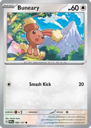Buneary (83) - Prismatic Evolutions