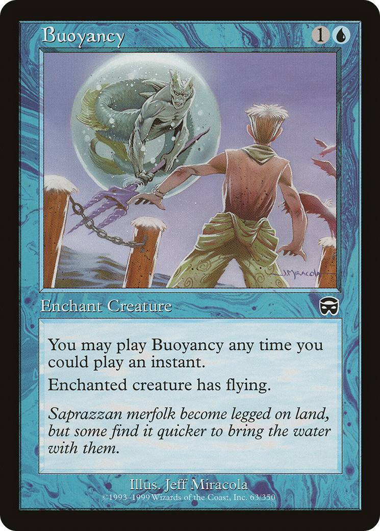 Buoyancy (063) Foil - Mercadian Masques