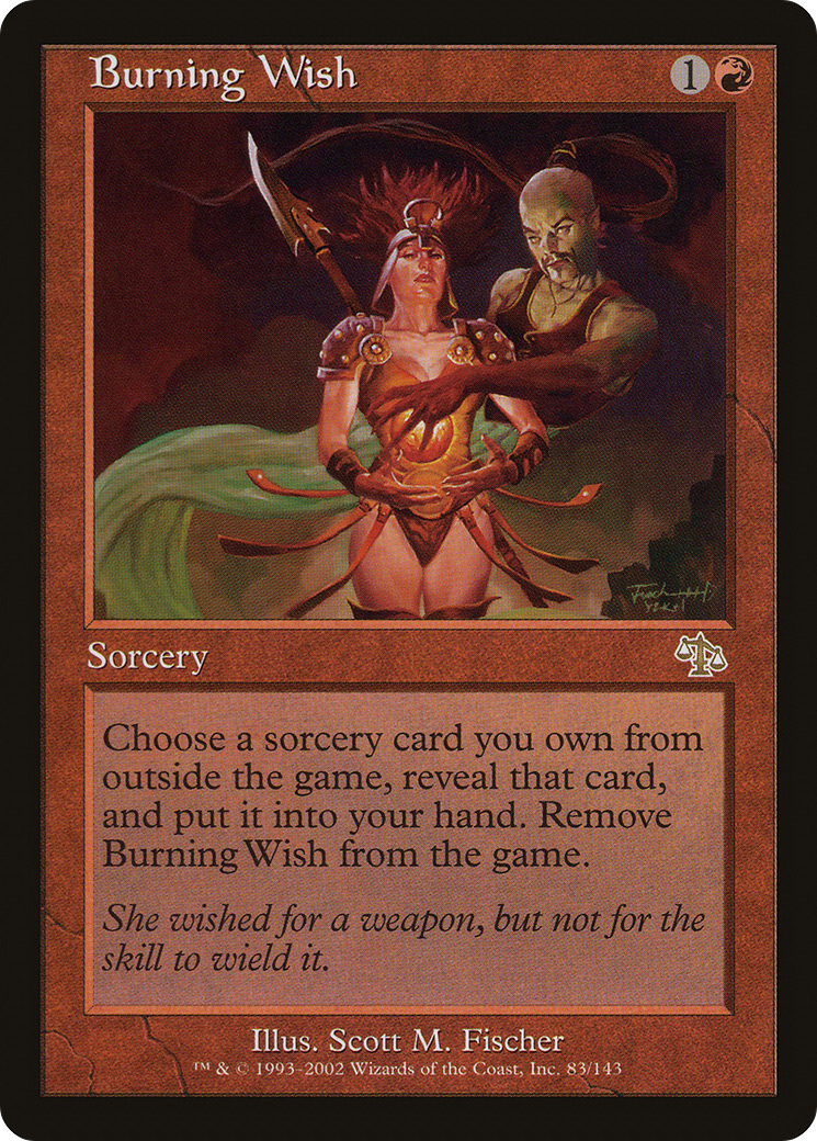 Burning Wish (083) Foil - Judgment