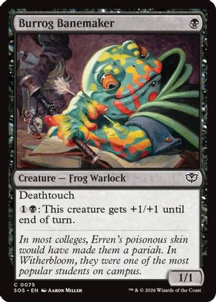 Burrog Banemaker (075) Foil - Secrets of Strixhaven