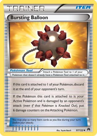 Bursting Balloon (97) Reverse Holofoil - BREAKpoint