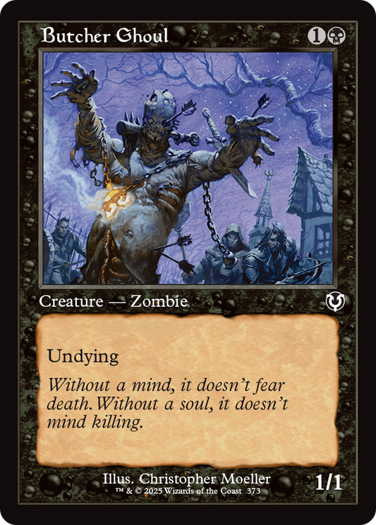 Butcher Ghoul (Retro) (373) Foil - Innistrad Remastered
