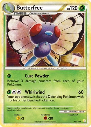 Butterfree (16) - HeartGold & SoulSilver