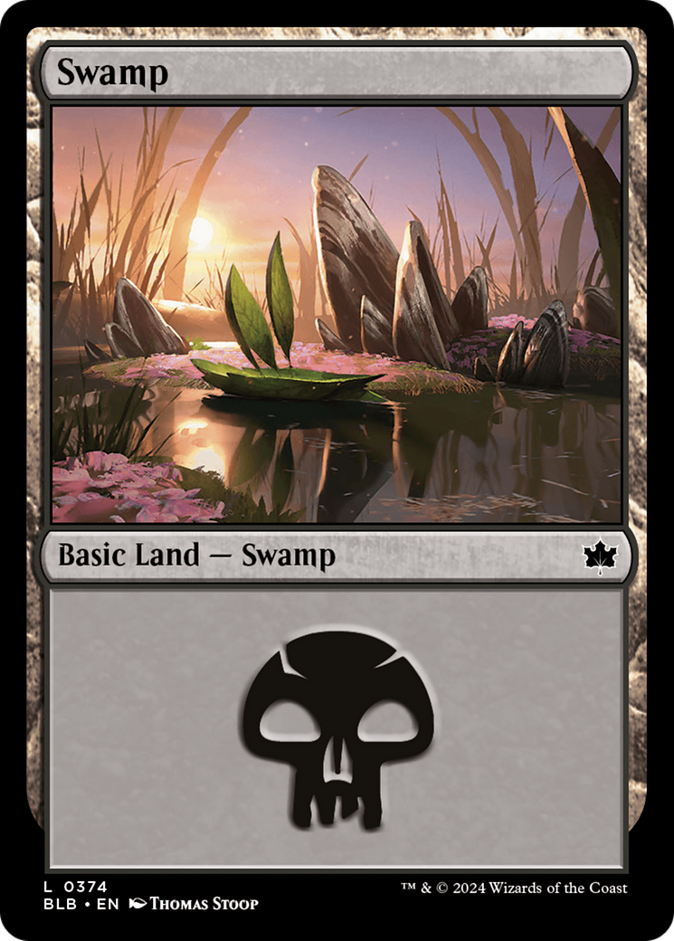 Swamp (0374) [Bloomburrow] | Silver Goblin