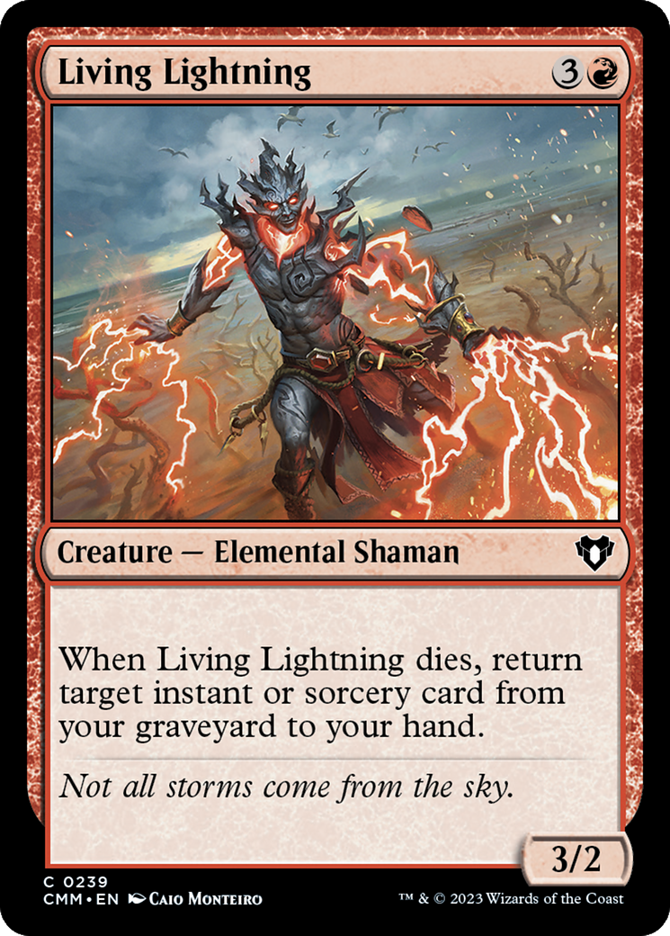 Living Lightning [Commander Masters] | Silver Goblin