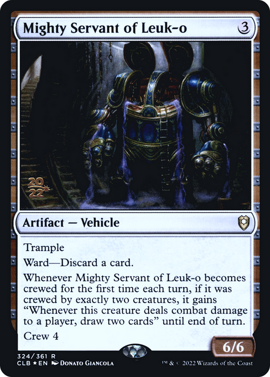 Mighty Servant of Leuk-o [Commander Legends: Battle for Baldur's Gate Prerelease Promos]