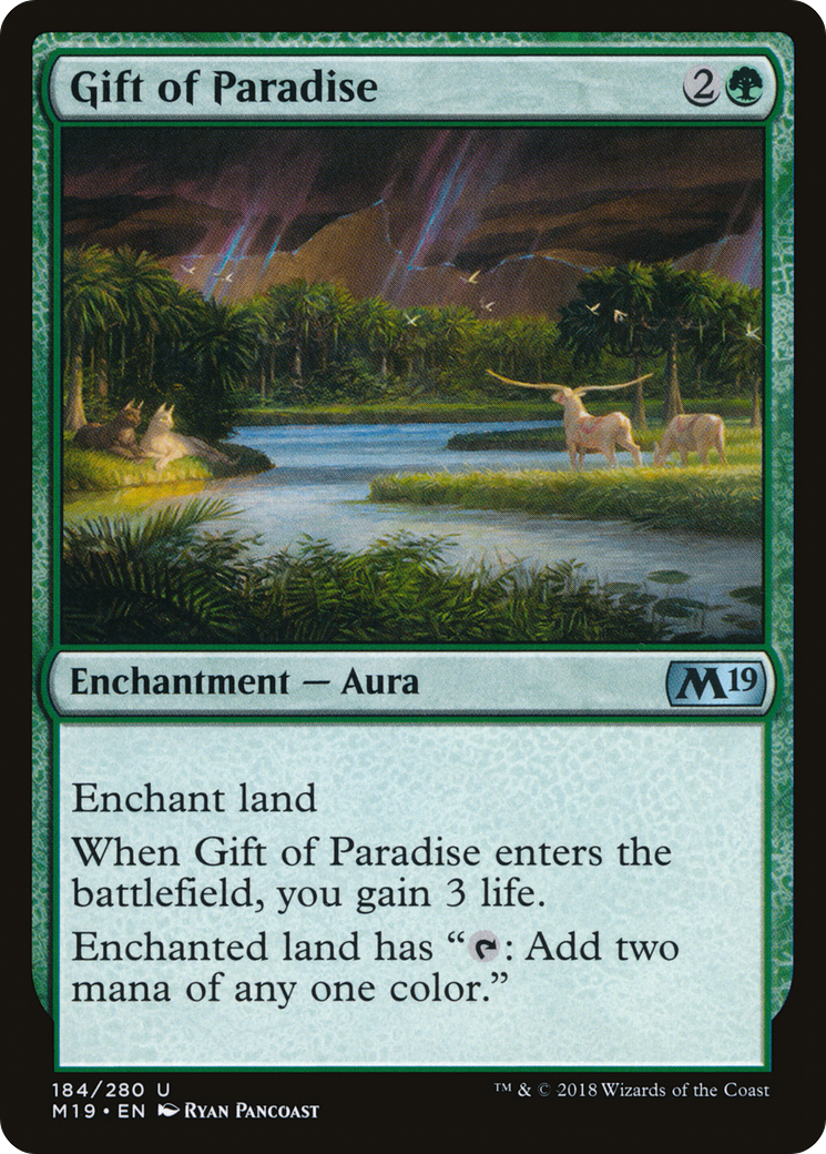 Gift of Paradise [Core Set 2019] Foil