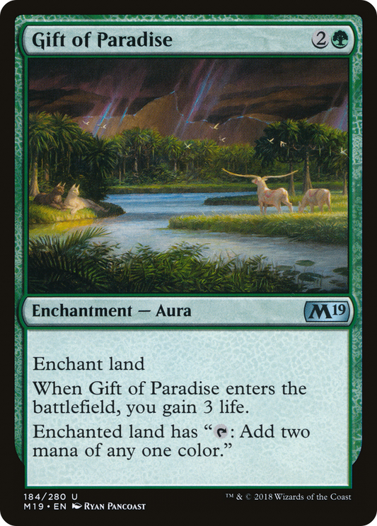 Gift of Paradise [Core Set 2019] Foil