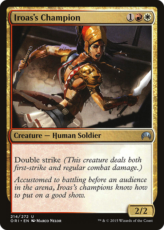 Iroas's Champion [Magic Origins] Foil