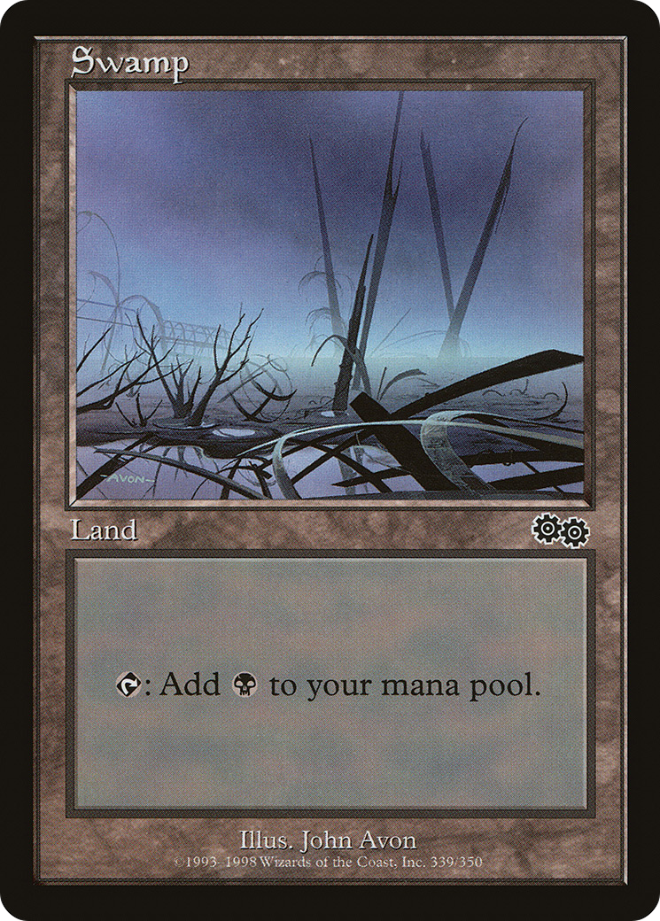 Swamp (339) [Urza's Saga] | Silver Goblin