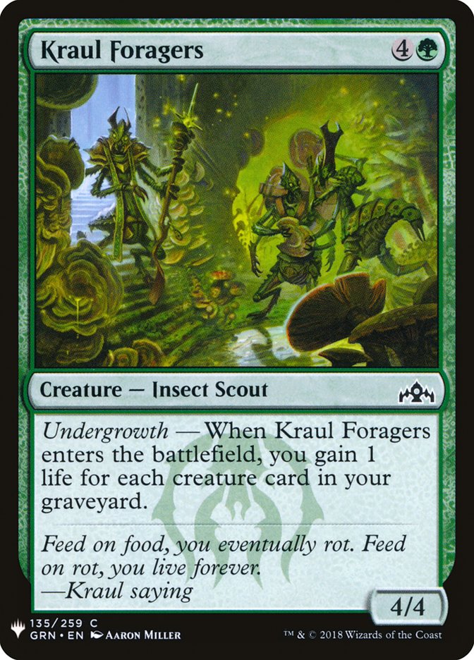 Kraul Foragers [Mystery Booster] | Silver Goblin
