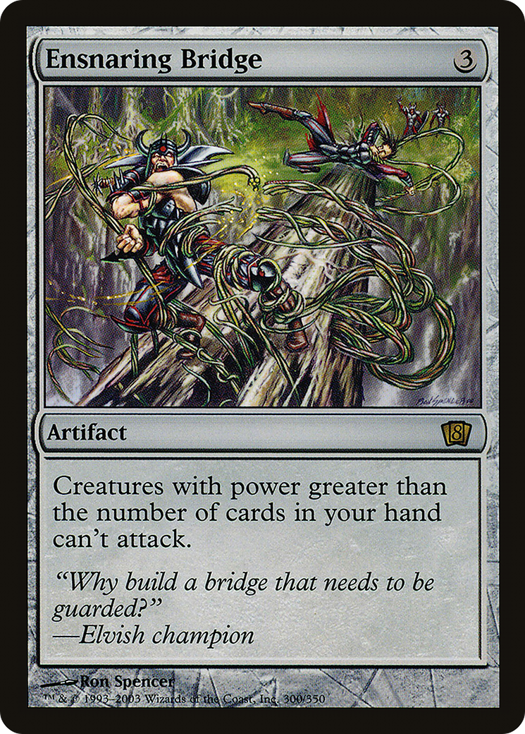 Ensnaring Bridge (300) Foil - Eighth Edition
