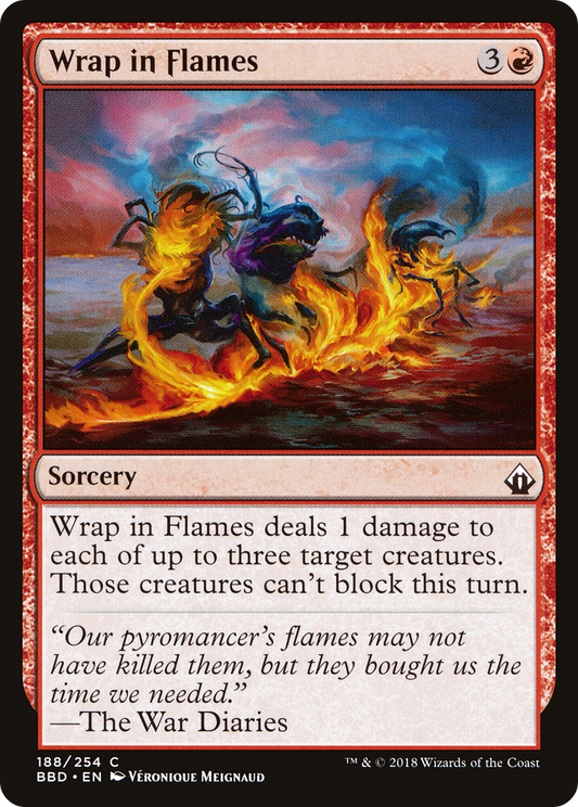 Wrap in Flames [Battlebond] Foil
