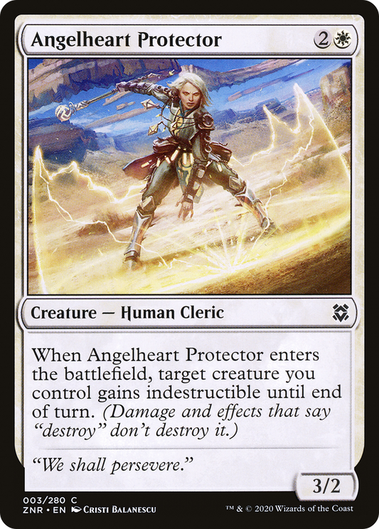 Angelheart Protector [Zendikar Rising] Foil