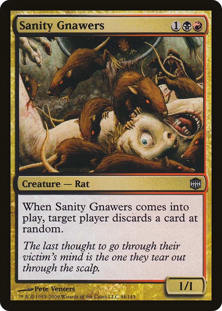 Sanity Gnawers [Alara Reborn] Foil