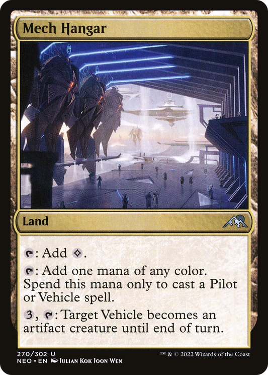 Mech Hangar [Kamigawa: Neon Dynasty] Foil