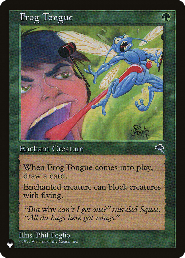 Frog Tongue [The List Reprints] | Silver Goblin