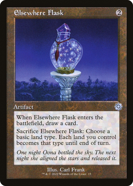 Elsewhere Flask (Retro) [The Brothers' War Retro Artifacts]