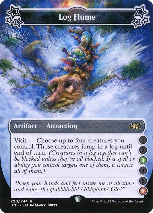 Log Flume (3-6) [Unfinity] Foil