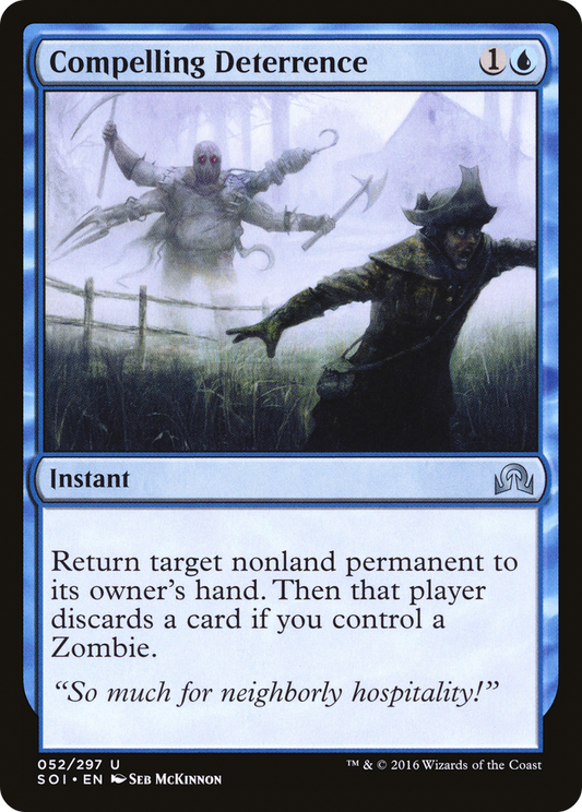 Compelling Deterrence [Shadows over Innistrad] Foil
