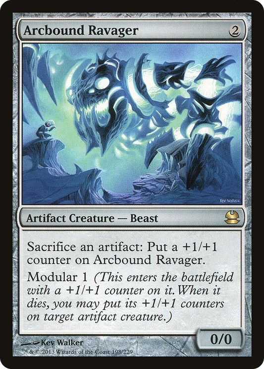 Arcbound Ravager [Modern Masters] Foil