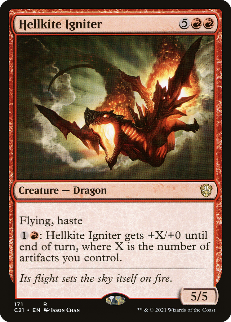 Hellkite Igniter [Commander 2021] | Silver Goblin