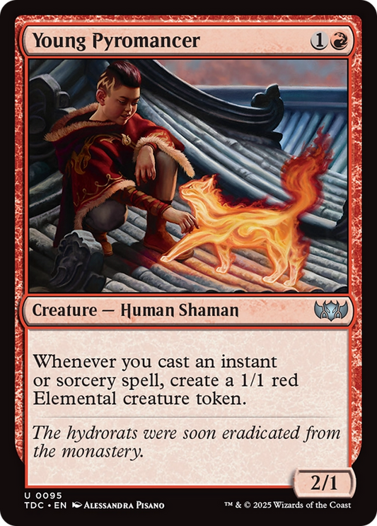 Young Pyromancer (095) - Commander: Tarkir: Dragonstorm