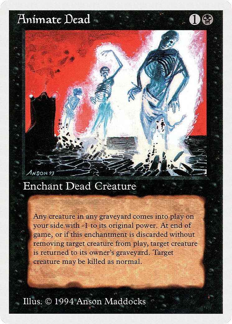 Animate Dead [Summer Magic / Edgar] | Silver Goblin