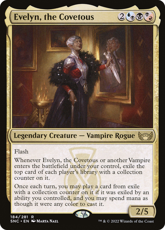 Evelyn, the Covetous [Streets of New Capenna] Foil