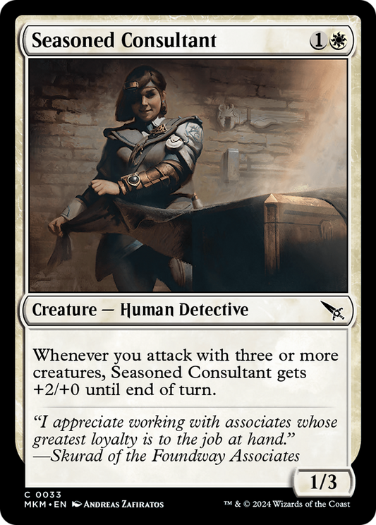 Seasoned Consultant [Murders at Karlov Manor] Foil