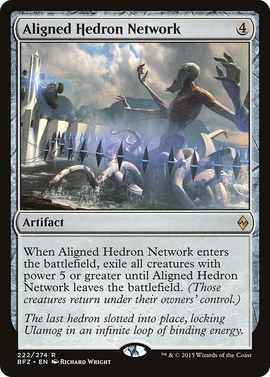 Aligned Hedron Network [Battle for Zendikar] Foil