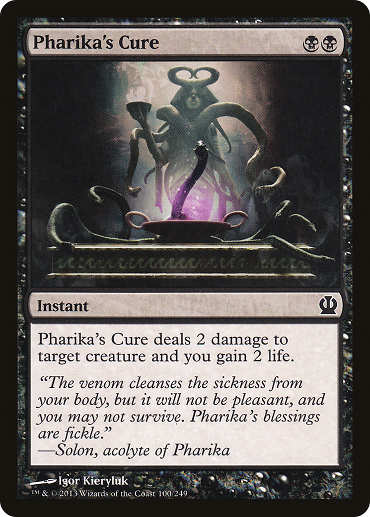 Pharika's Cure [Theros] Foil