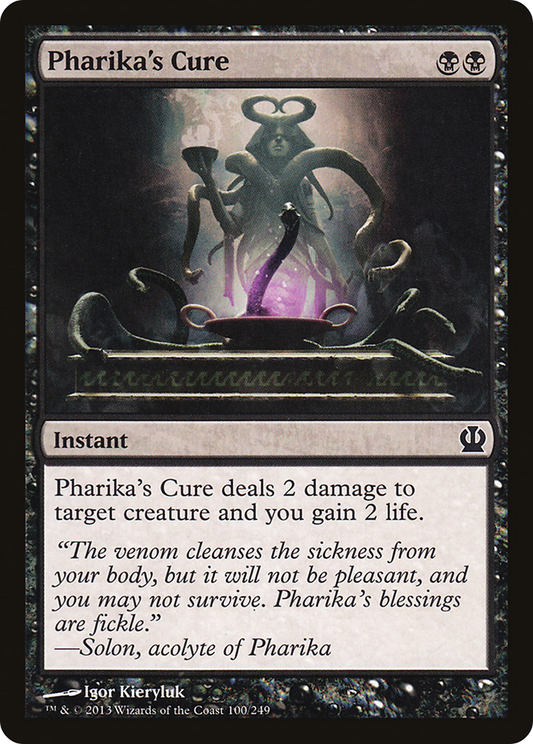 Pharika's Cure [Theros] Foil