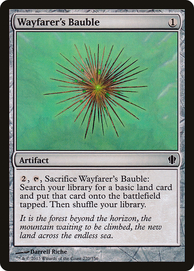 Wayfarer's Bauble [Commander 2013] | Silver Goblin