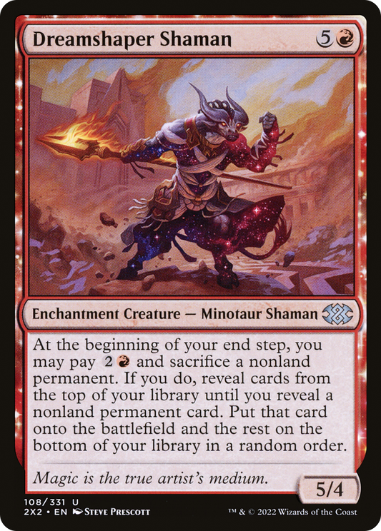 Dreamshaper Shaman [Double Masters 2022] Foil