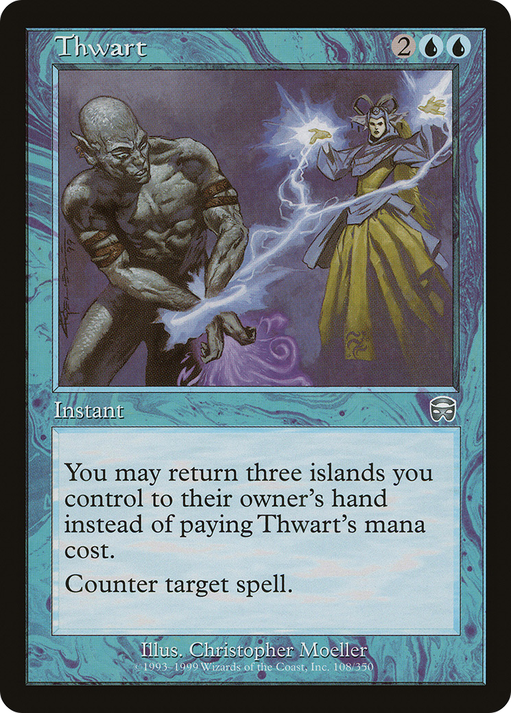 Thwart [Mercadian Masques] | Silver Goblin