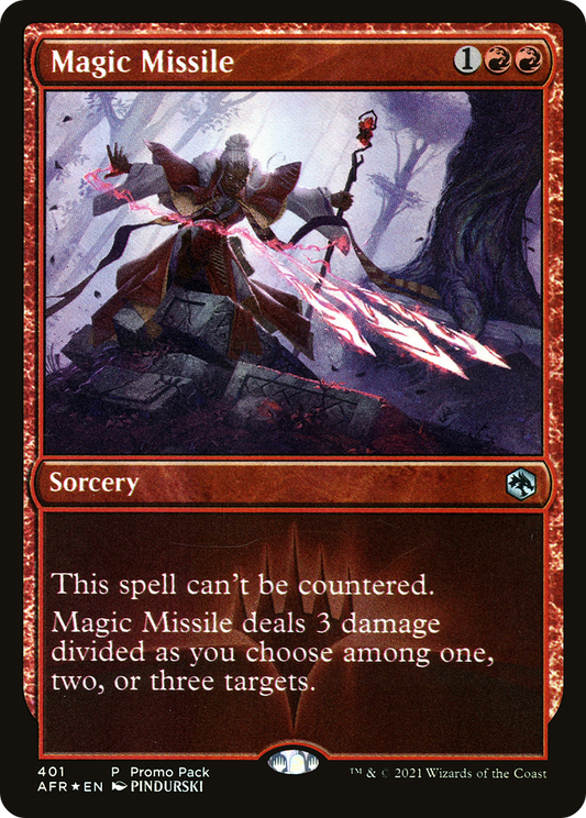 Magic Missile (Promo Pack) [Dungeons & Dragons: Adventures in the Forgotten Realms] Foil