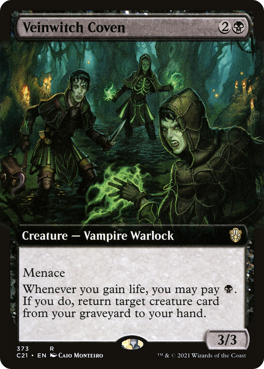 Veinwitch Coven (Extended Art) [Commander 2021]