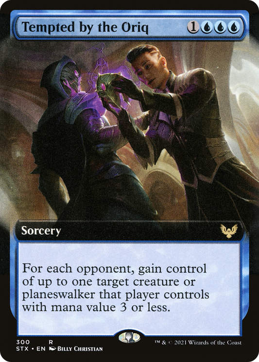 Tempted by the Oriq (Extended Art) [Strixhaven: School of Mages]
