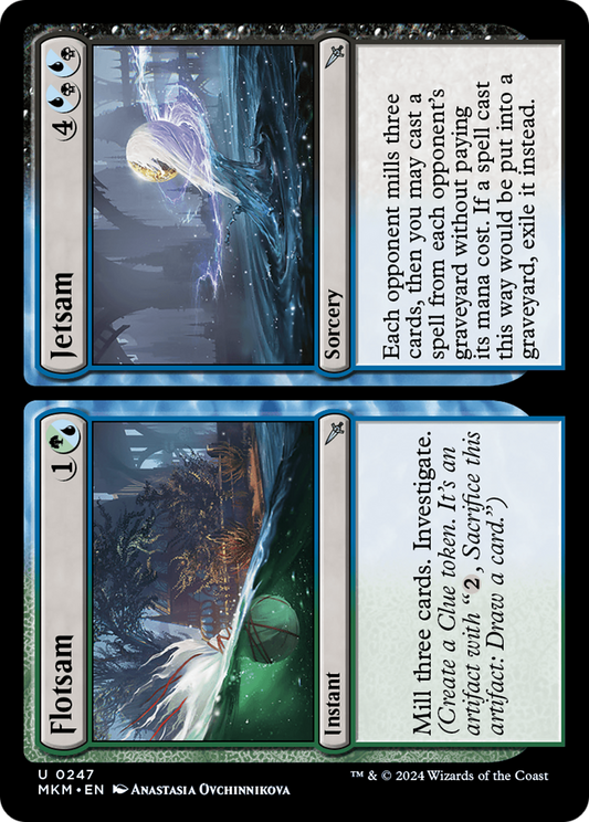 Flotsam // Jetsam [Murders at Karlov Manor] Foil