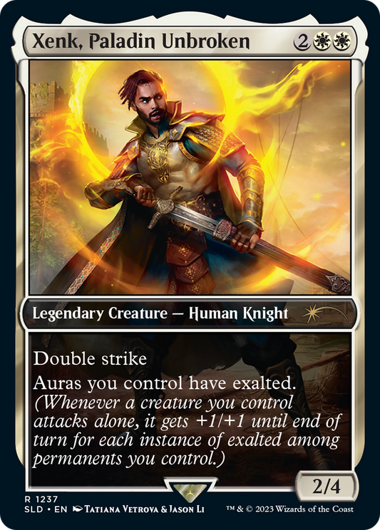 Xenk, Paladin Unbroken [Secret Lair Drop Series] Foil