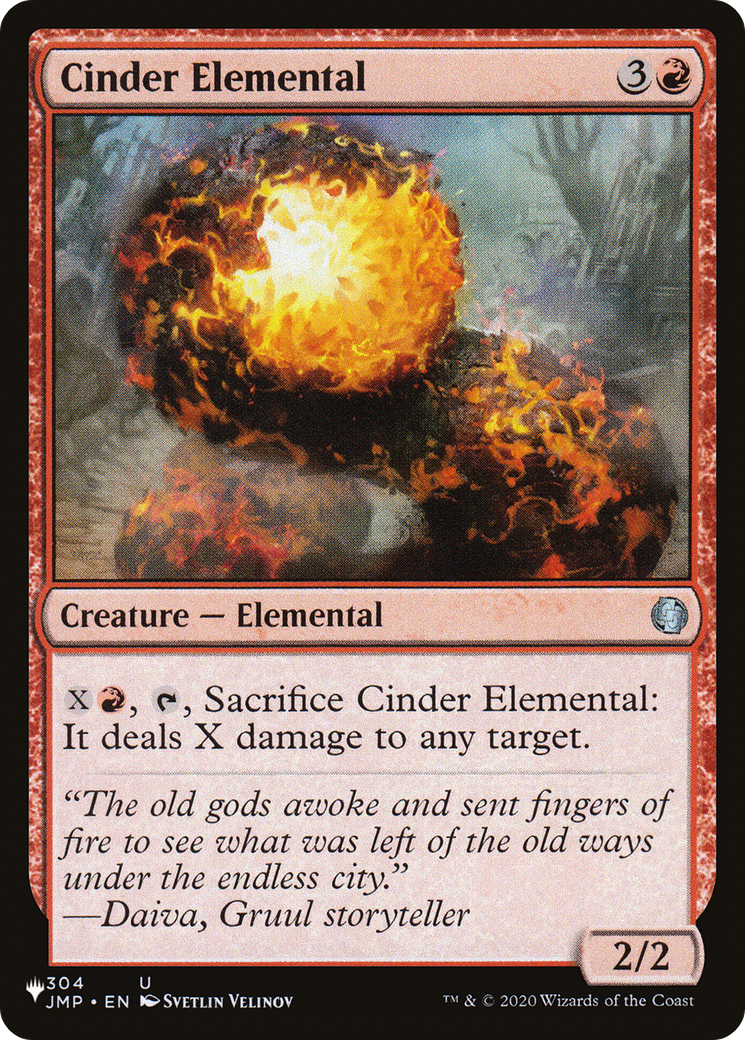 Cinder Elemental [The List] | Silver Goblin