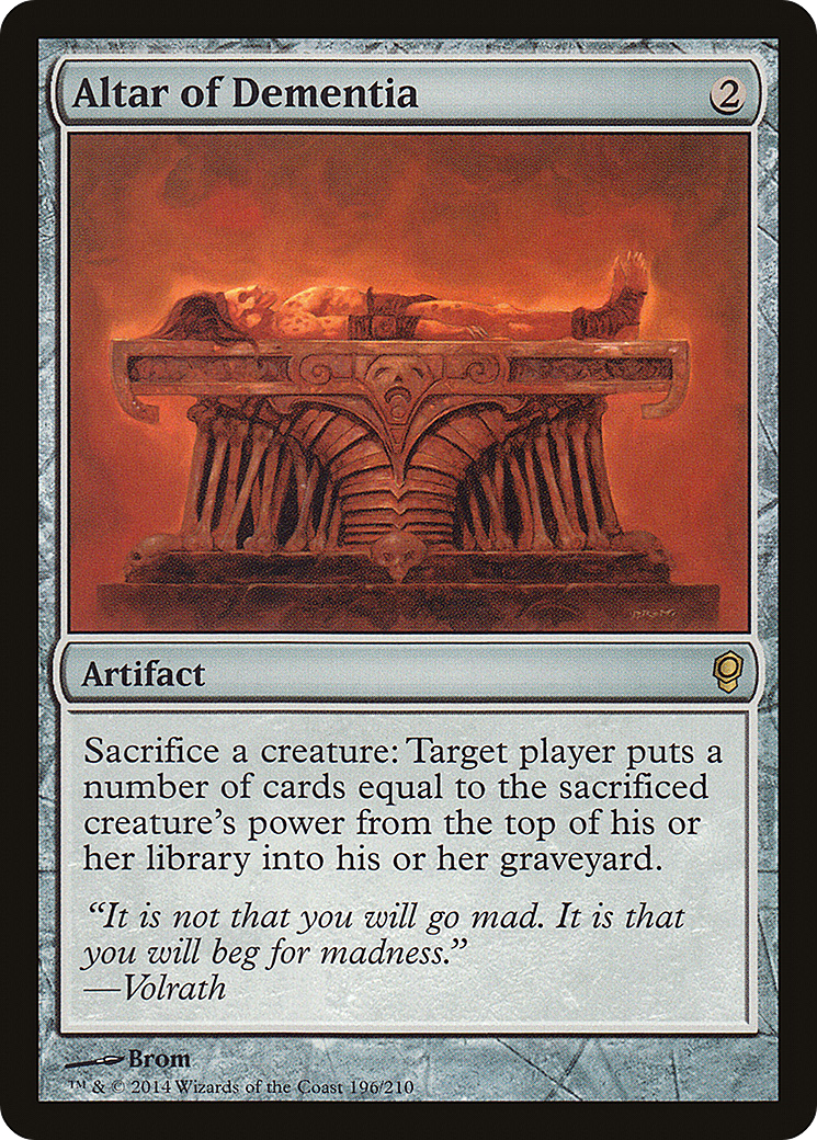 Altar of Dementia [Conspiracy] Foil