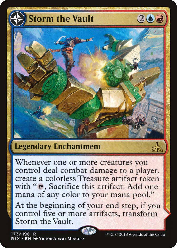 Storm the Vault (173) Foil - Rivals of Ixalan